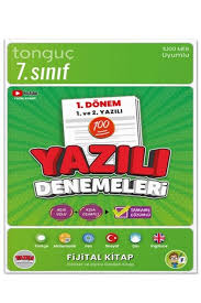 Tonguç 7-Sınıf Yazılı Denemeleri 1-Dönem